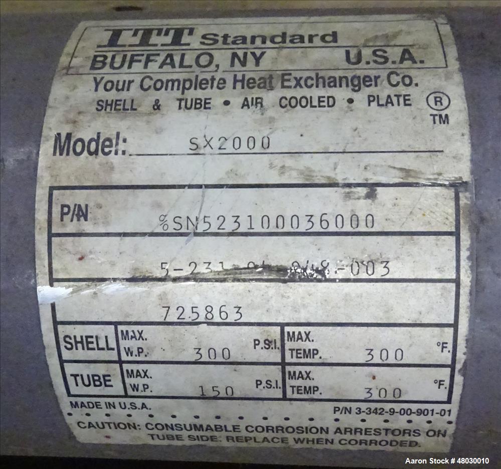 Used Nash Two Stage Liquid Ring Vacuum Pump, Model TCM1/7, Carbon Steel.