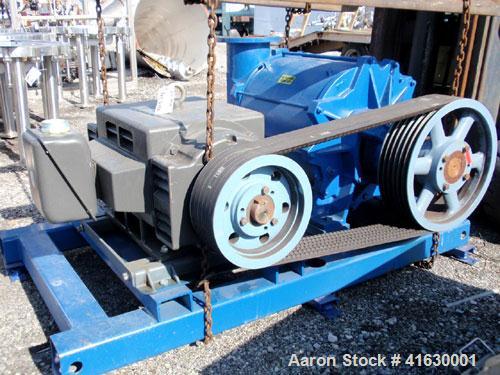 Used Carbon Steel Nash Elmo Liquid Ring Vacuum Pump, model XL 500/7