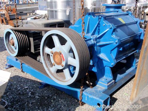 Used Carbon Steel Nash Elmo Liquid Ring Vacuum Pump, model XL 500/7