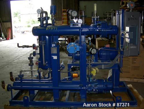 USED: Pro Flow vacuum system, designed for nitrogen removal fromcompounding tanks. Consists of (1) Sihi vacuum pump, model LPHY 40412,stainless steel, driven by a 7.5 hp, 3/60/230/460 volt, 1740 rpmm...