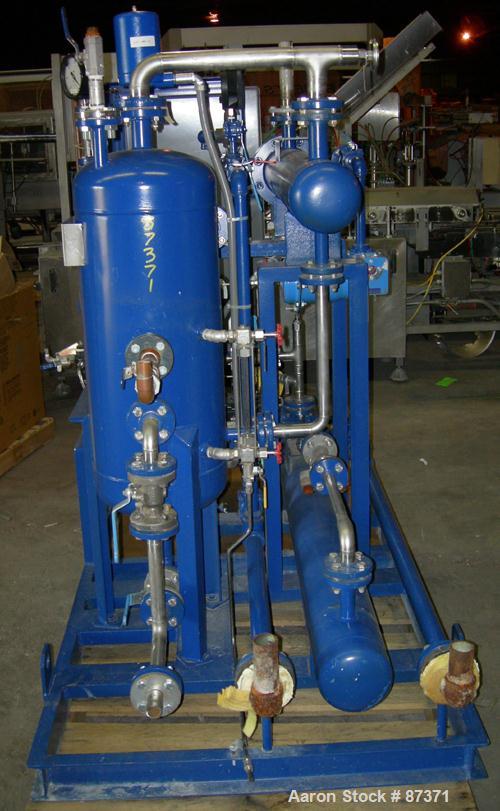 USED: Pro Flow vacuum system, designed for nitrogen removal fromcompounding tanks. Consists of (1) Sihi vacuum pump, model LPHY 40412,stainless steel, driven by a 7.5 hp, 3/60/230/460 volt, 1740 rpmm...