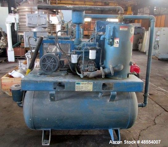 Used- Quincy Vacuum Pump, Model QSVB7.5WNN3C