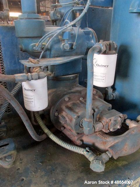 Used- Quincy Vacuum Pump, Model QSVB7.5WNN3C