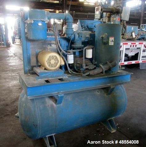 Used- Quincy Vacuum Pump, Model QSVB7.5WNN3C.