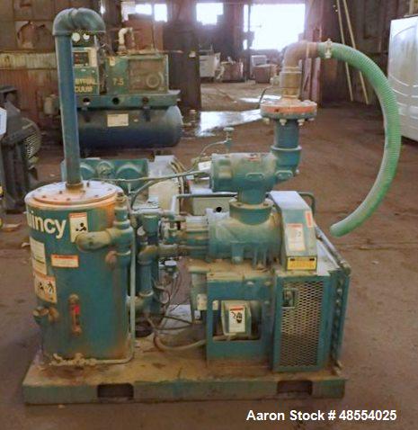 Used Quincy Vacuum Pump, Model QSVBDANN3A