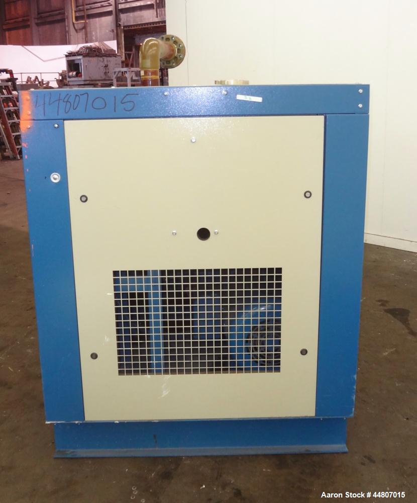 Used Quincy Compressor QSVI Series Rotary Screw Vacuum Pump, Model QSVI25ACN3A. Air cooled, nominal capacity 365 ACFM, base vacuum level 29.9 HgV, inlet connection 4". Driven by a 25hp, 3/60/230/460 ...