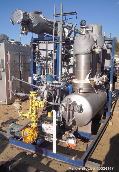 Used- Rosenmund Apovac System, Hastelloy construction, consisting of: (1) Sulker Burckhardt liquid ring compressor, model PM...