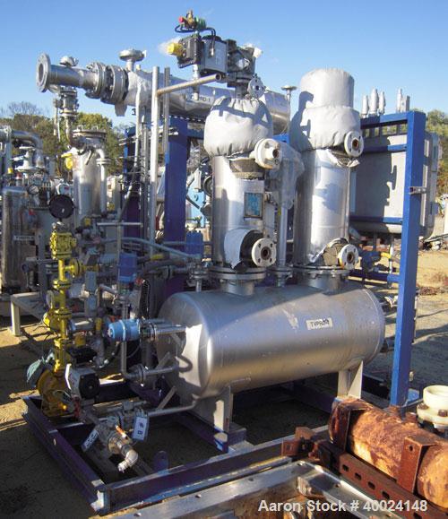 Used Rosenmund Apovac System Consisting Of: (1) Sulker Burckhardt pump, model PMZU2510H8, 15hp motor, (1) Kontro pump, model 4, 2hp motor, (1) Industrial Piping pressure tank, (3) Heat exchangers, an...