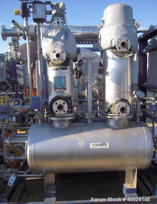 Used- Rosenmund Apovac System Consisting Of: (1) Sulker Burckhardt pump, model PMZU2510H8, 15hp motor, (1) Kontro pump, mode...
