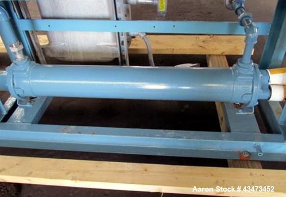 Used SIHI Vacuum Pump, Model LPHY-45317. 316 Stainless steel construction. Nominally rated 105 cfm at 4" vacuum to 72 cfm at 28.9" vacuum. Driven by 10hp, 3/60/230/460 volt, 1755 rpm XP motor. Mounte...
