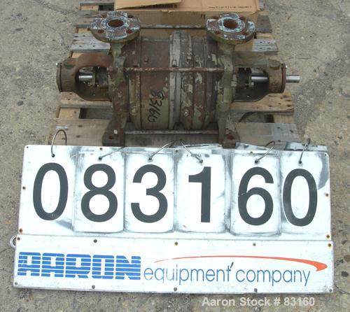 Used Sihi Liquid Rind Vacuum Pump, Carbon Steel. 1-1/2" inlet/outlet. Unit requires motor and base.