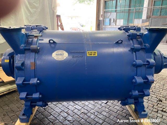 Used- Nash Vacuum Pump, Model 2BA, Requires 500 HP Motor