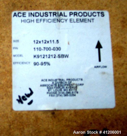 Used Squire Cogswell Rotary Vane Vacuum Pump, Approximate capacity 60 CFM, Carbon Steel. Serial #AAF09019CQ. Driven by a 3 hp, 3/60/208-230/460 volt, 1160 rpm motor. Includes a Thermal Transfer Produ...