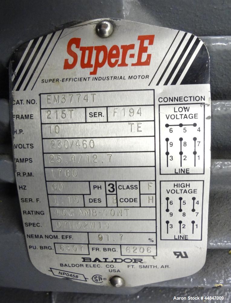 Used Stokes Vacuum System, Model CD180