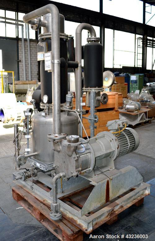 Used Stainless Steel Sulzer Burckhardt Apovac System, Type PMZF-2510 D3X3