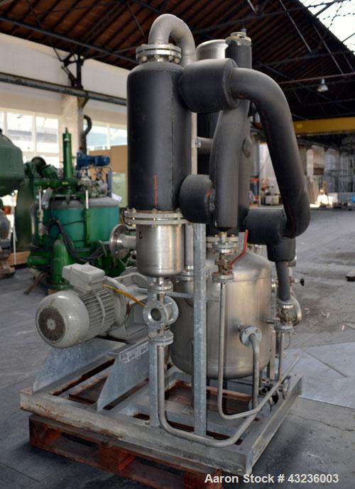 Used Stainless Steel Sulzer Burckhardt Apovac System, Type PMZF-2510 D3X3