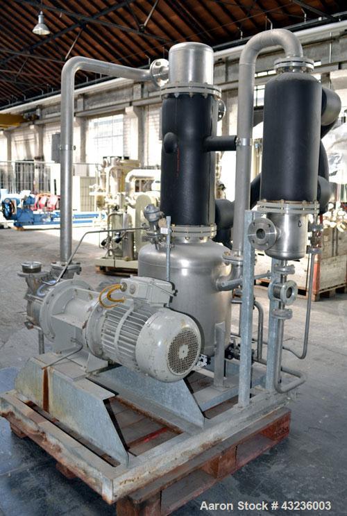 Used Stainless Steel Sulzer Burckhardt Apovac System, Type PMZF-2510 D3X3