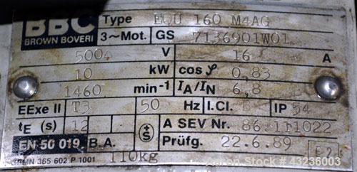 Used Stainless Steel Sulzer Burckhardt Apovac System, Type PMZF-2510 D3X3