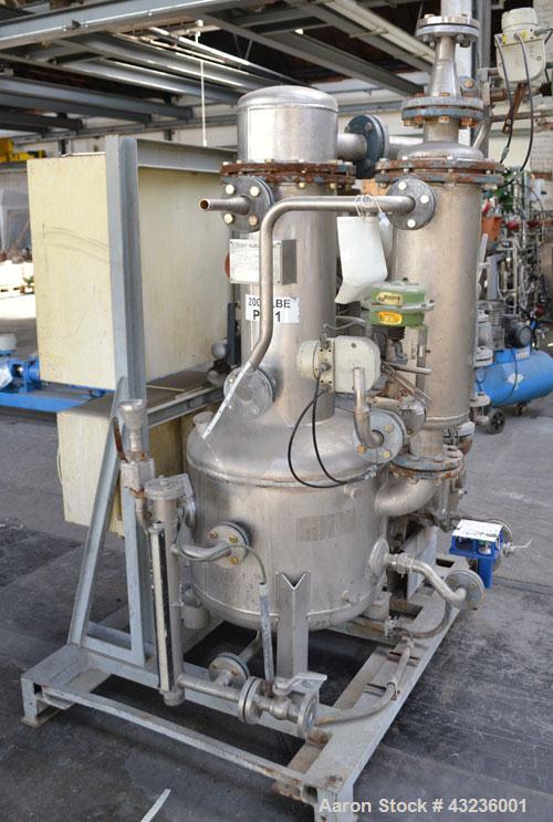 Used Sulzer Burckhardt Apovac System, Type PMZH-48-961, Stainless Steel. Consisting of: (1) Sulzer Burckhardt vacuum pump, model PMH 2510 D2X3, serial #48025. Approximate capacity 50-135 cubic meters...