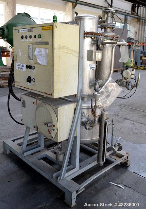 Used Sulzer Burckhardt Apovac System, Type PMZH-48-961, Stainless Steel. Consisting of: (1) Sulzer Burckhardt vacuum pump, model PMH 2510 D2X3, serial #48025. Approximate capacity 50-135 cubic meters...