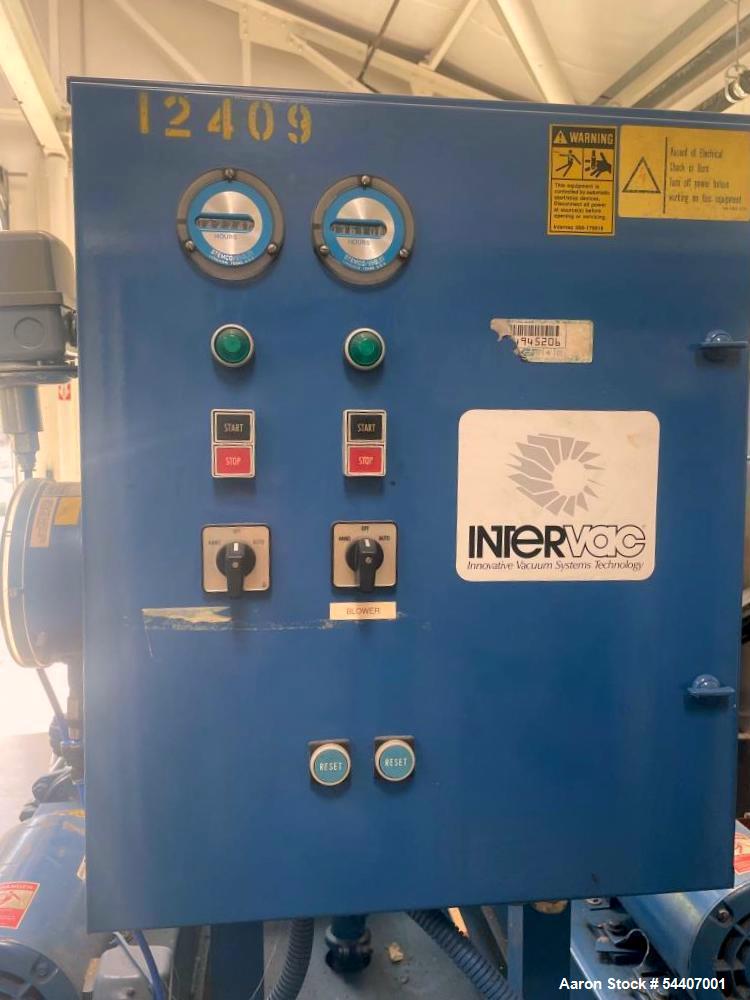 Used Travaini TRHE 32-45/C/RZ Liquid Ring Vacuum Pump – CO2 Roughing Pump System with Intervac Booster