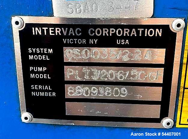 Used Travaini TRHE 32-45/C/RZ Liquid Ring Vacuum Pump – CO2 Roughing Pump System with Intervac Booster