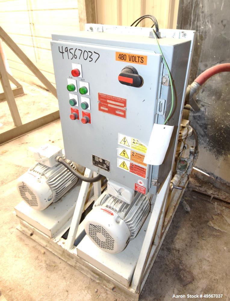 Used Premier Fluid Systems Vacuum Pump System. A