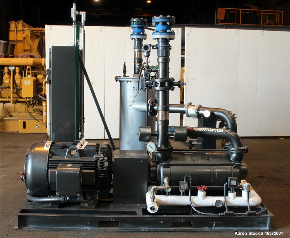 Used Travaini Vacuum System, Model TRW1000H-FR