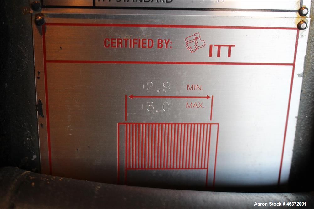 Used Travaini Vacuum System, Model TRW1000H-FR