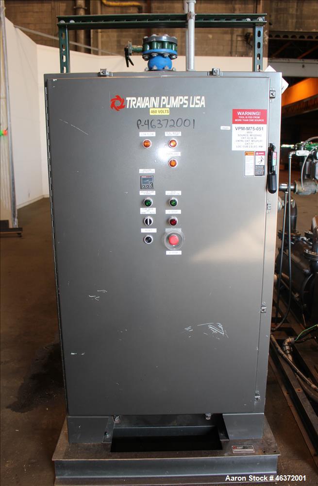 Used Travaini Vacuum System, Model TRW1000H-FR