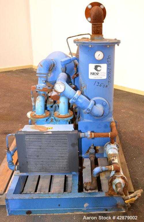 Used Wintek Intervac Liquid Ring Vacuum System 