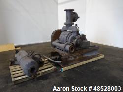 Used- Nash Hytor Liquid Ring Vacuum Pump, Model 1002, Carbon Steel.