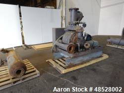 Used- Nash CL Series Liquid Ring Vacuum Pump, Model CL-1002, Carbon Steel.