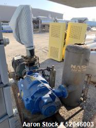  Nash Two Stage Liquid Ring Vacuum Pump, Model TC5/5. 316 Stainless Steel Material Construction. App...