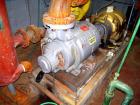 Used- Nash Compressor, Model SC6, test #92D0720, driven by a 50 hp, 3/60/230/460 volt, 1180 rpm motor.