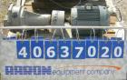 Used Nash Liquid Ring Vacuum Pump, size AHF-75/SS, 316 stainless steel. Approximate capacity 60 cfm at 15