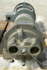 Used Nash Liquid Ring Vacuum Pump, size AHF-75/SS, 316 stainless steel. Approximate capacity 60 cfm at 15