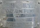 Used Nash Liquid Ring Vacuum Pump, size AHF-75/SS, 316 stainless steel. Approximate capacity 60 cfm at 15