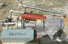 Used Nash Liquid Ring Vacuum Pump, Size AHF-80, 316 Stainless Steel. Approximate capacity 72 CFM at 15