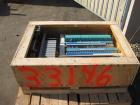 Used Apovac Vacuum System consisting of: (1) Vacuum pump, driven by a 30 hp motor. (1) Industrial Piping heat exchanger, (1) Industrial Piping pressure tank, and a control panel. Mounted on a carbon ...