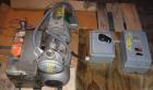 USED: Busch single stage, oil sealed, rotary vane vacuum pump, model R5-063-138, carbon steel. Rated 41 cfm (29.3 hg), 15 torr. Air cooled. 1-1/4