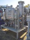 Used Busch Monovac Single Stage Vacuum Pump, Model 216:002. 113 CFM at 40 Torr. Driven by a 10hp,3/60/230/460 volt, 1755 rpm XP motor. Includes  25 gallon C-276 knockout pot, C-276 muffler, carbon st...
