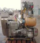 Used Busch Huckepack Two Stage Rotary Vane Vacuum Pump, Model 433:013. Rated 200 cfm at .5 Torr, with a 15 hp, 3/60/460 volt, 1765 rpm XP motor, knock out pot, receiver and heat exchanger. Serial #50...