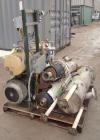 Used Busch Huckepack Two Stage Rotary Vane Vacuum Pump, Model 433:013
