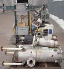 Used Busch Huckepack Two Stage Rotary Vane Vacuum Pump, Model 433:013