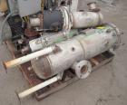 Used Busch Huckepack Two Stage Rotary Vane Vacuum Pump, Model 433:013