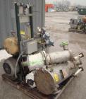 Used Busch Huckepack Two Stage Rotary Vane Vacuum Pump, Model 433:013