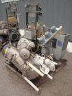 Used Busch Huckepack Two Stage Rotary Vane Vacuum Pump, Model 433:013