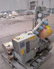 Used Busch Huckepack Two Stage Rotary Vane Vacuum Pump, Model 433:014. Rated 176 cfm at .5 Torr, with a 15 hp, 3/60/460 volt, 1765 rpm XP motor, knock out pot, receiver and heat exchanger. Serial #25...