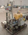 Used Busch Huckepack Two Stage Rotary Vane Vacuum Pump, Model 433:014